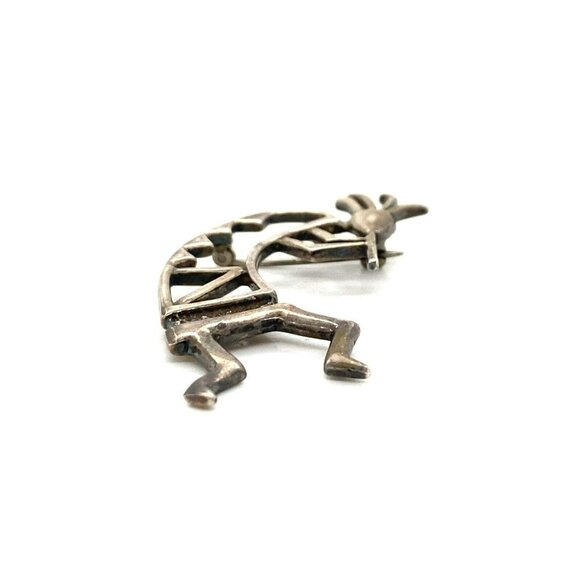 VTG Estate Sterling Silver Kokopelli Brooch Pin! 125 - Picture 3 of 8